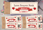 Handmade Gift Coupon Book - 20 Love Coupons